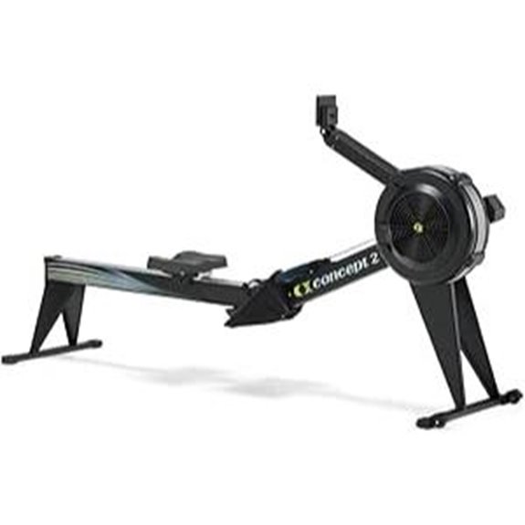 indoor rowing machine with monitor