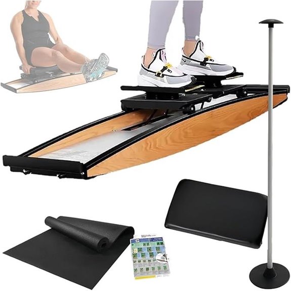 Indoor Ski Erg Machine for Strength and Balance