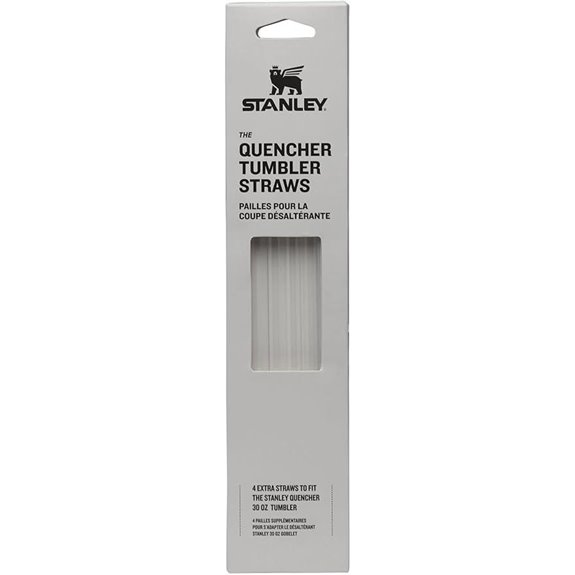 Stanley Quencher Tumbler Reusable Stainless Steel Straws