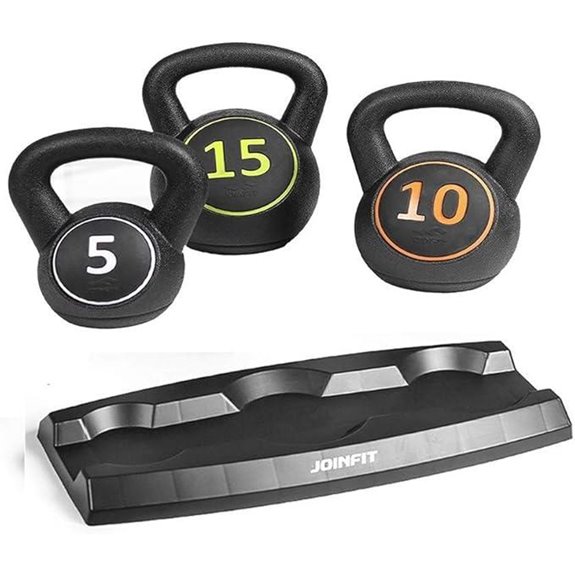 AGYH Kettlebells & Racks 5-15lb Fitness Equipment