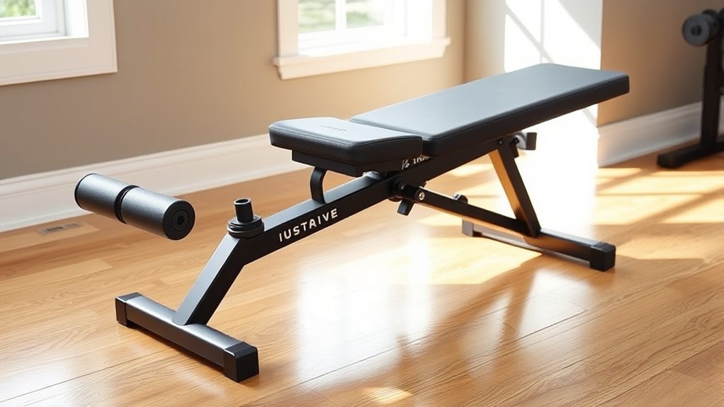 key adjustable weight bench features