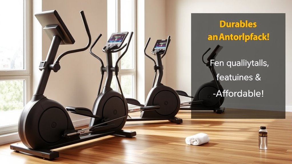 key features for home elliptical