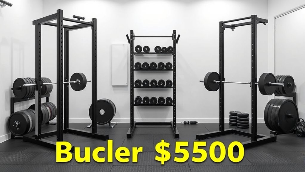 key squat stand features