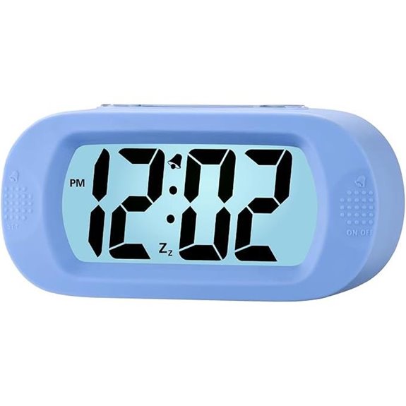 Plumeet Kids Digital Alarm Clock with Night Light