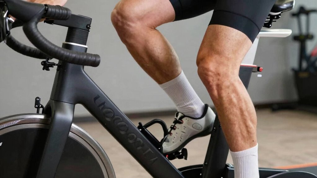 knee alignment indoor cycling