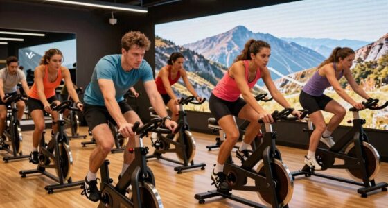 knee friendly indoor climbing rides