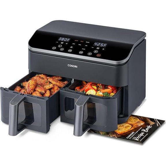 COSORI Dual Air Fryer 9Qt with 130 Recipes