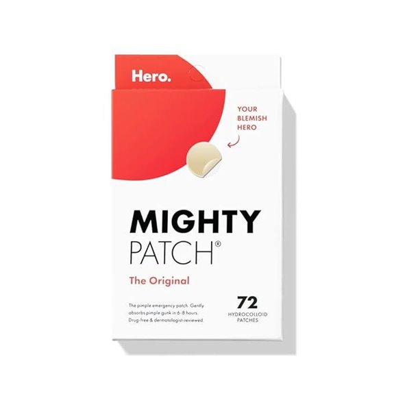 Mighty Patch Original Acne Pimple Patches (72 Count)