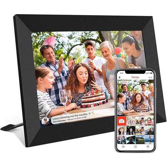 large wifi photo frame