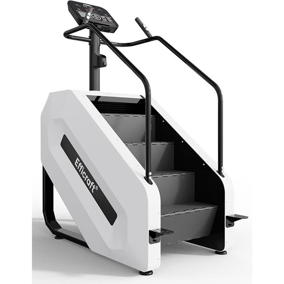 Commercial Stair Climber with LED Screen and 15 Speeds