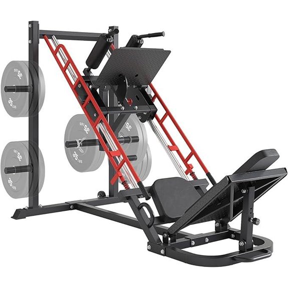 Dripex Leg Press Machine with Weight Plate Holders