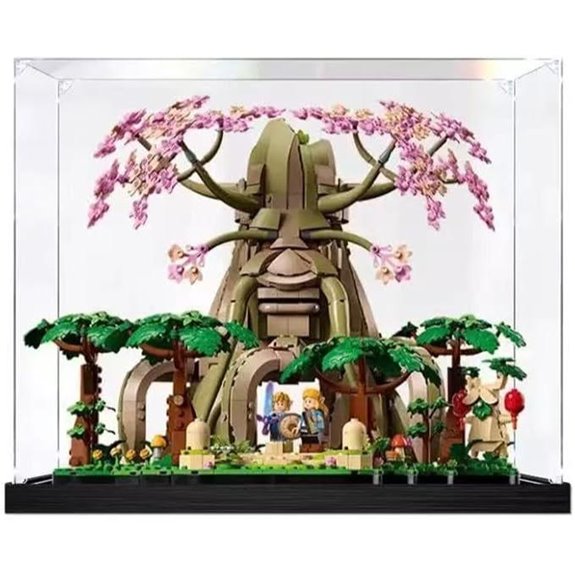 3MM Clear Display Case for Lego 77092 Great Deku Tree
