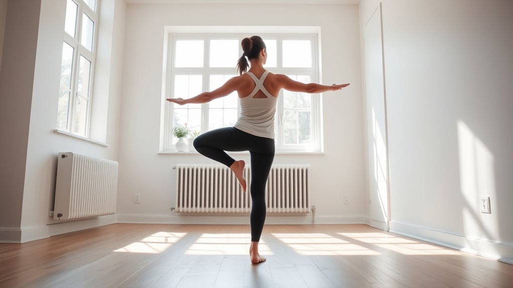 loosen hips with swings