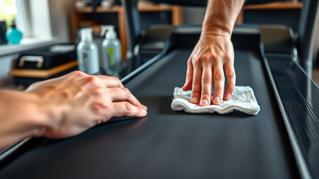 lubricate treadmill for longevity