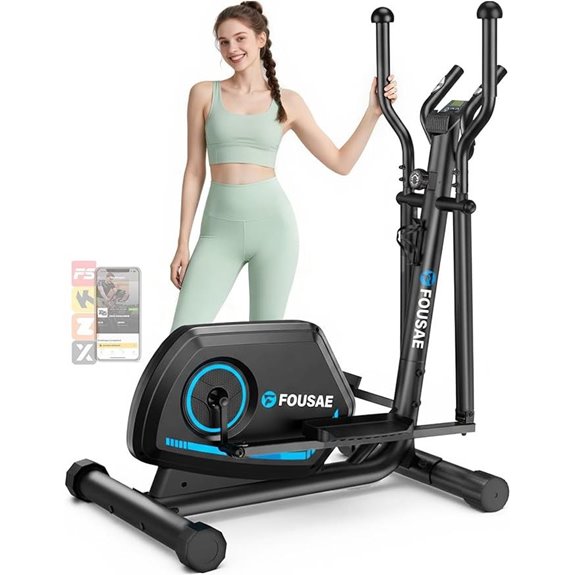 magnetic elliptical trainer lcd