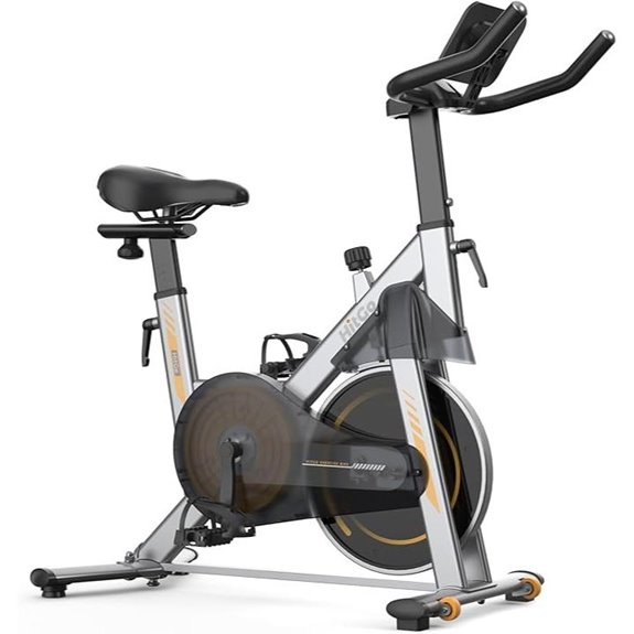 Magnetic Resistance Stationary Exercise Bike with Flywheel