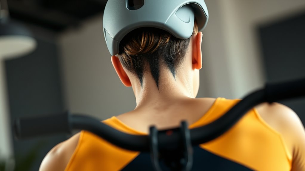 maintain proper head alignment