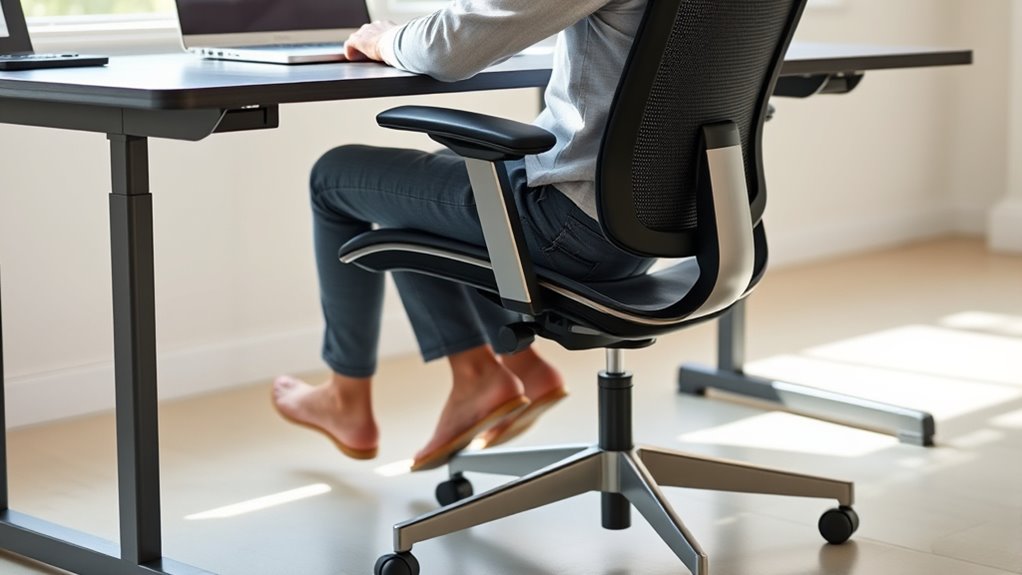 maintain proper sitting posture