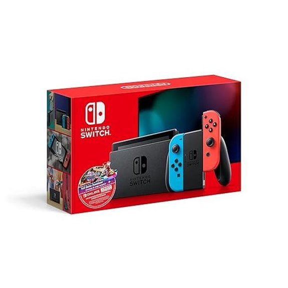 Nintendo Switch Neon Blue/Red +Mario Kart 8 +3-Month Online