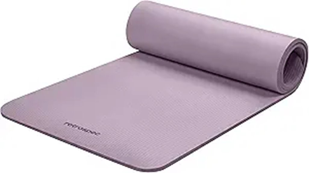 Retrospec Solana Non-Slip Yoga Mat with Strap