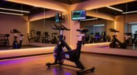 optimal indoor cycling intensity