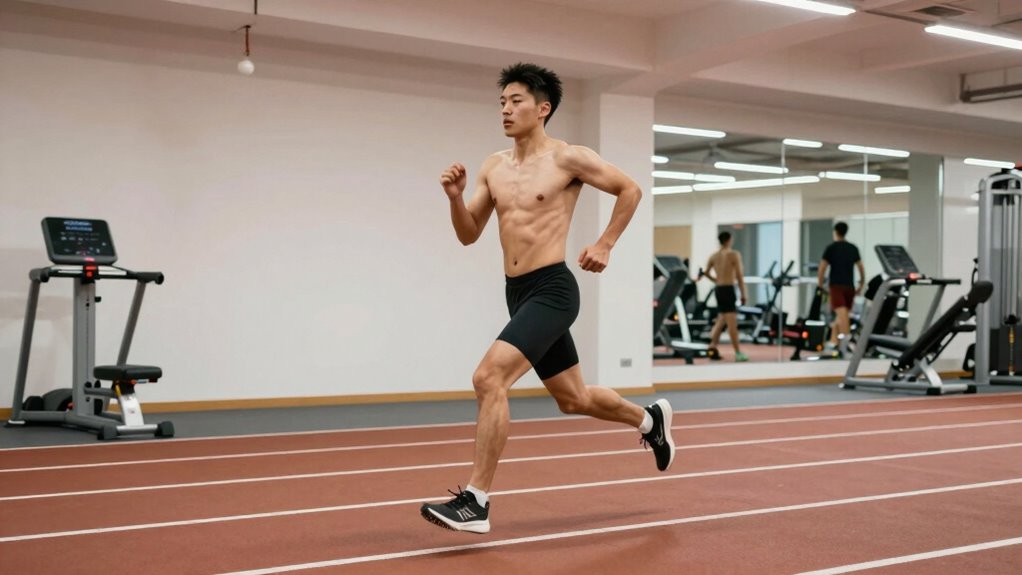 optimize running technique indoors
