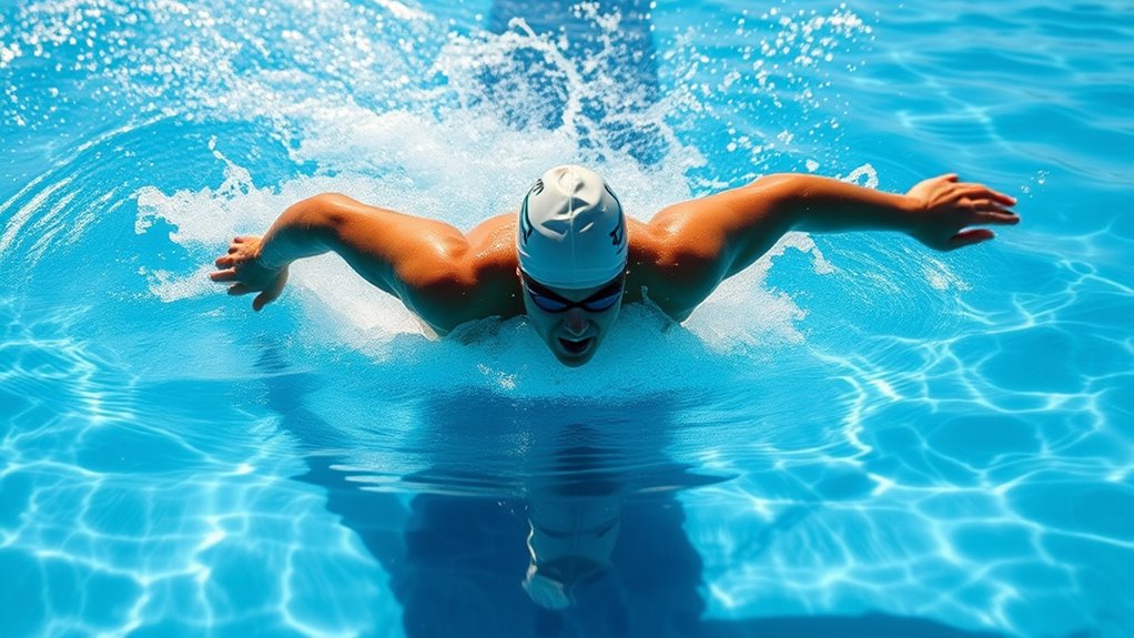 optimize swim stroke rate