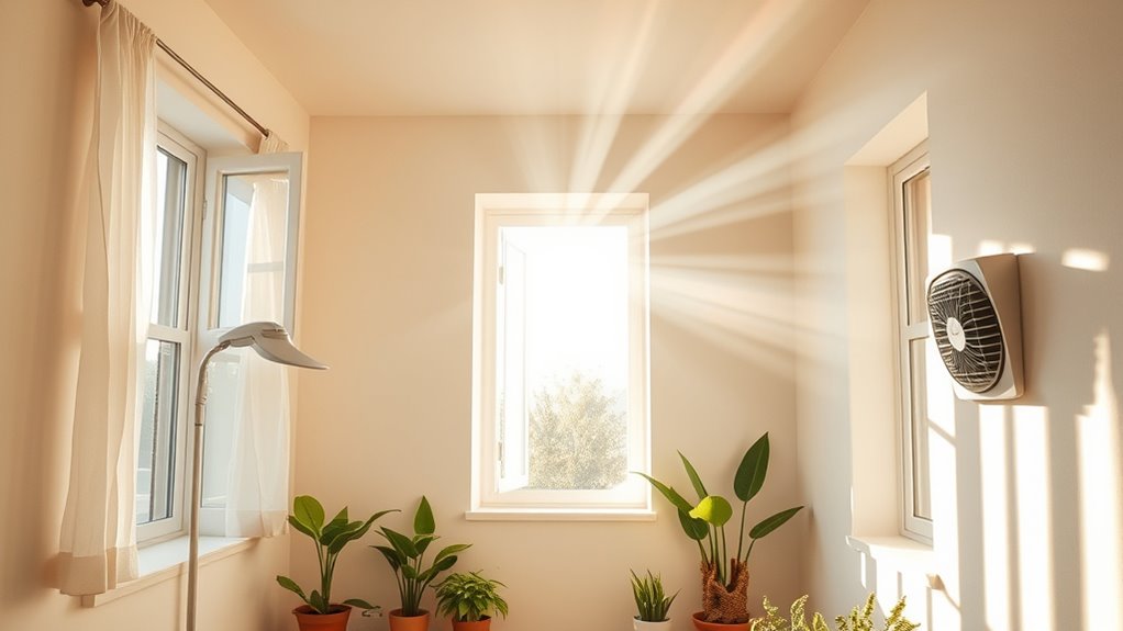 optimize window cross ventilation strategies