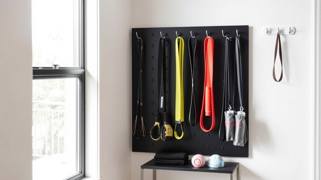 organize accessories for efficiency