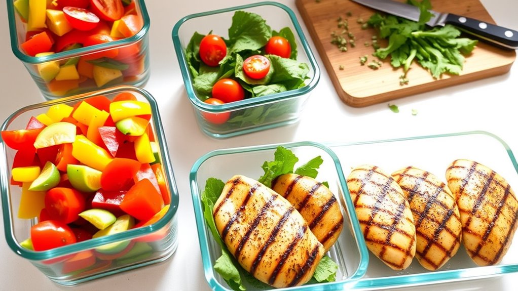 organized meal prep simplicity