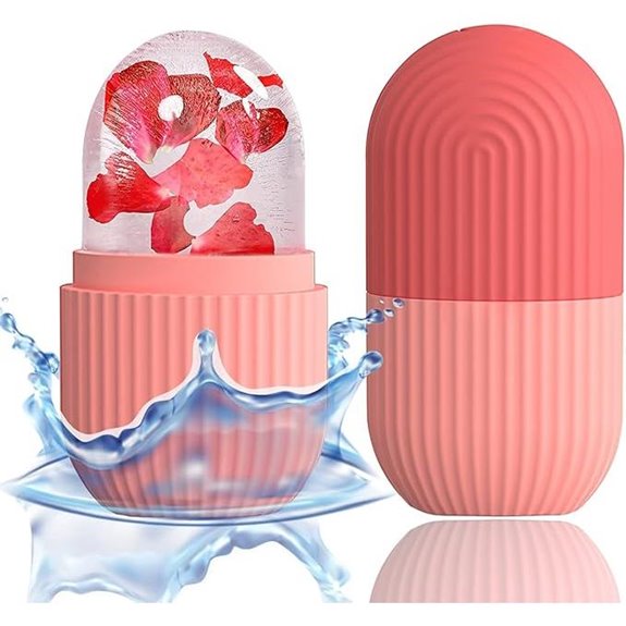 XHJRI Ice Cube Face & Eye Massager (Pink)