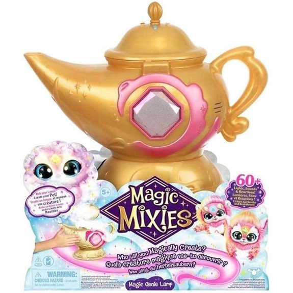 Magic Mixies Genie Lamp with Pink Plush & Sounds