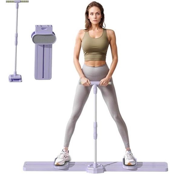 Foldable Ski Machine for Home Exercise