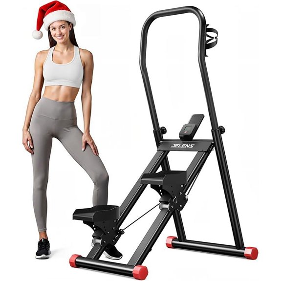Foldable Stair Climber for Full-Body Cardio Workout