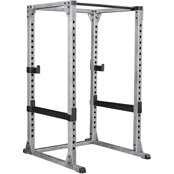 Body-Solid Power Rack with Safety Bars and Chin-Up Bar
