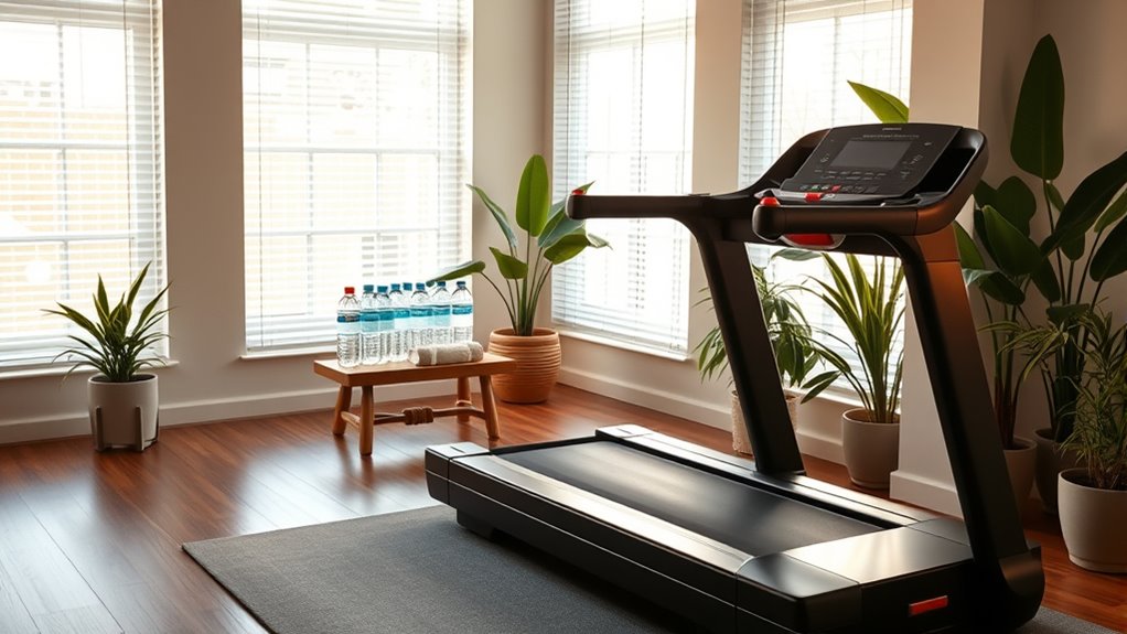 prepare safe workout environment