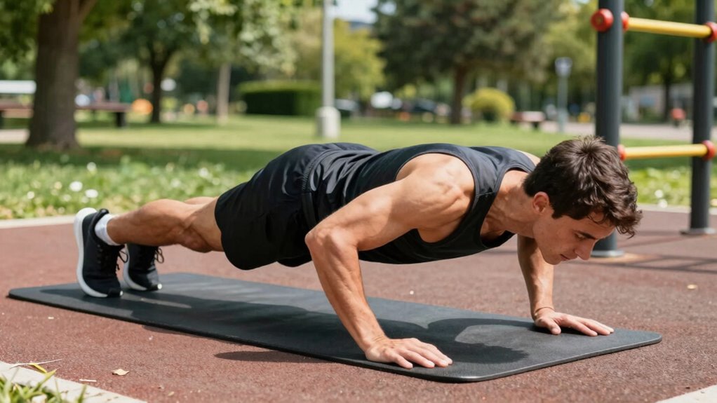 progressive push up training