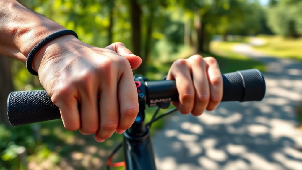 proper riding posture prevents numbness