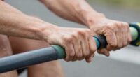 proper rowing hand grip
