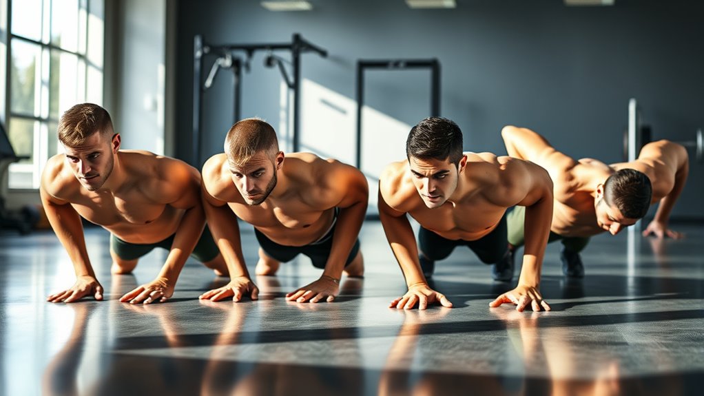 push up drills and frequency