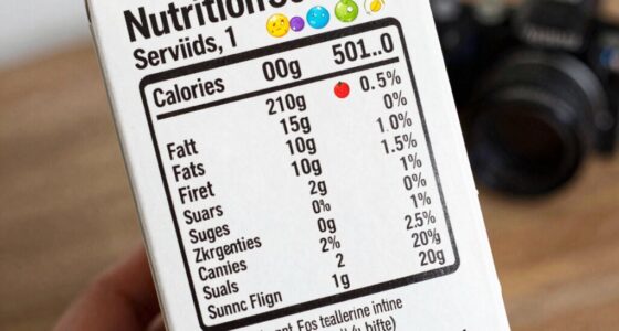 quick nutrition label guide