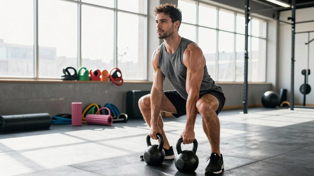 quick running strength routine