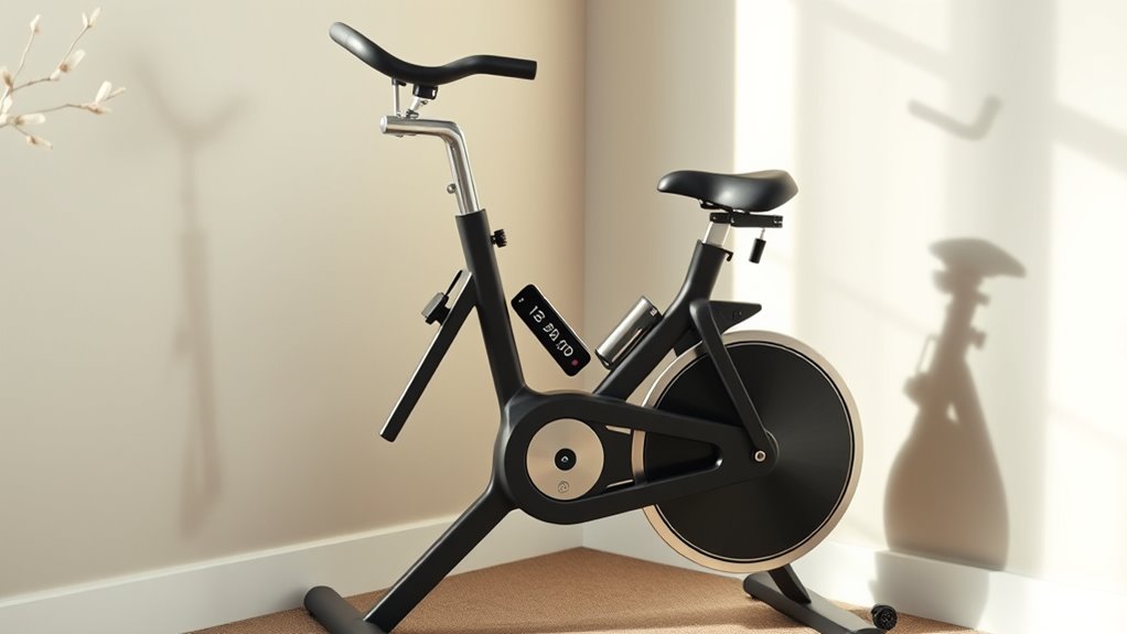 quiet affordable spin bike
