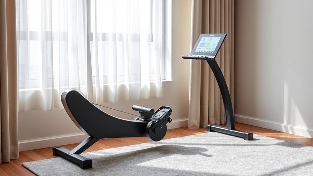 quiet space saving adjustable