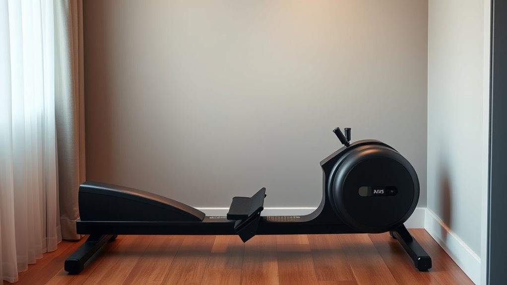 quiet space saving exercise equipment