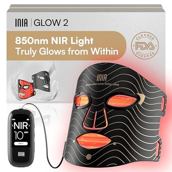 red light therapy mask