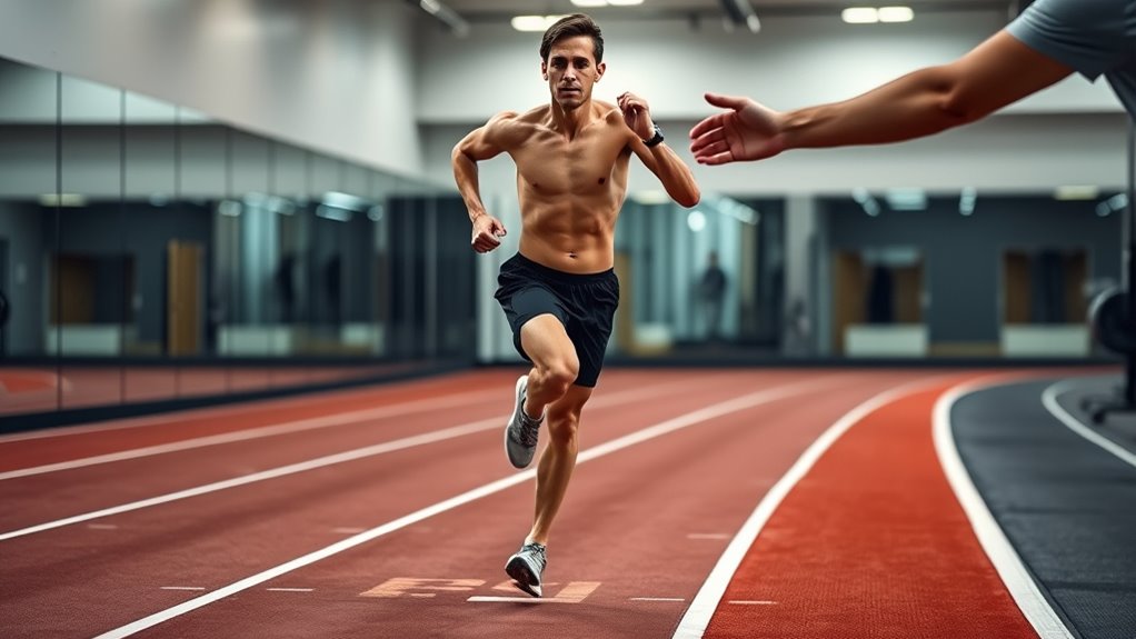 reinforce proper running mechanics