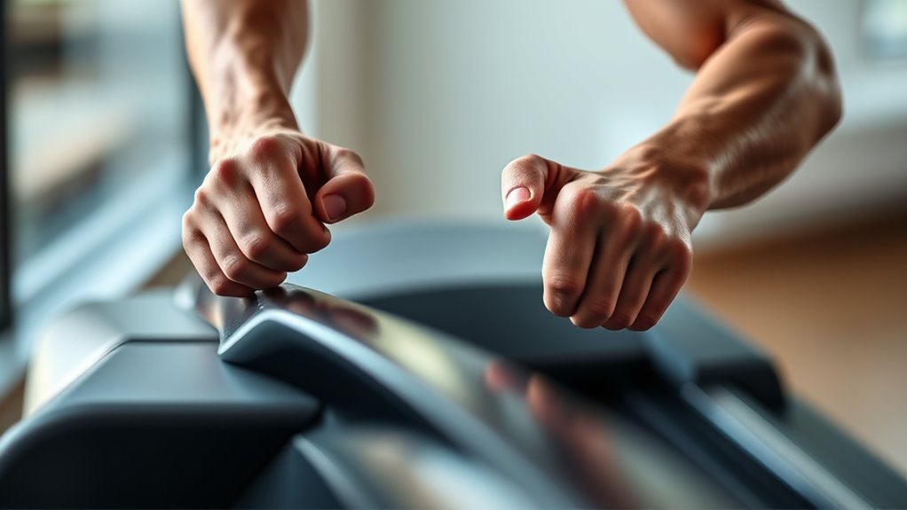 relax grip improve running