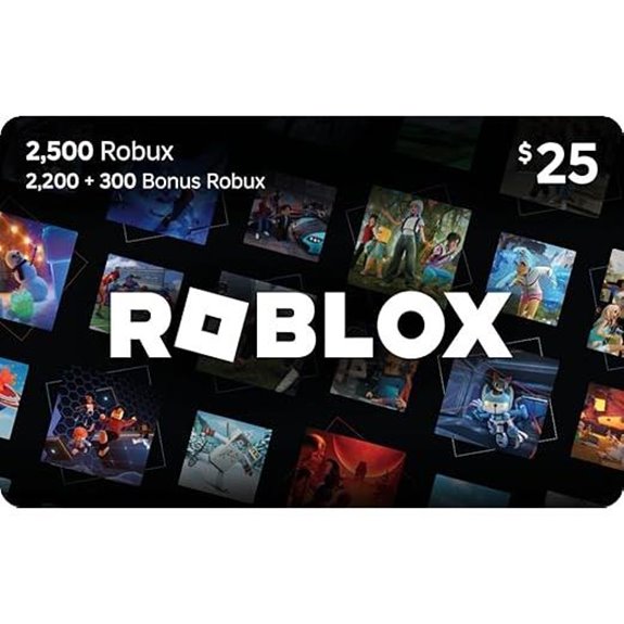 Roblox 2,500 Robux Digital Gift Card