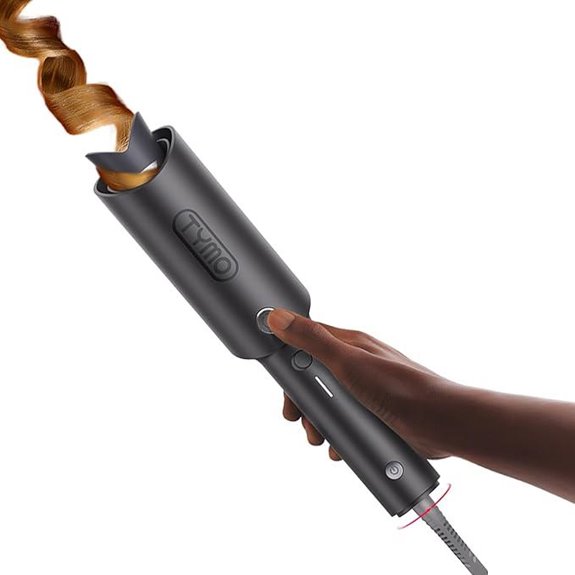 TYMO Rotating Curling Iron with Ionic & Ceramic Coating